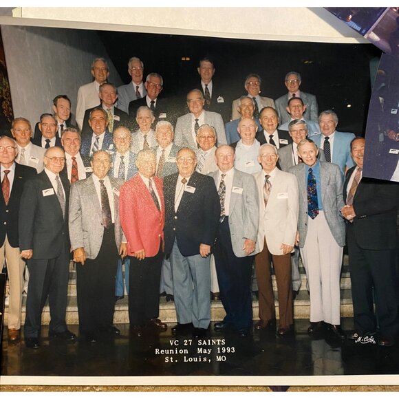 Vintage Pearl Harbor & VC-27 Saints Reunion Photos - Picture 5 of 8